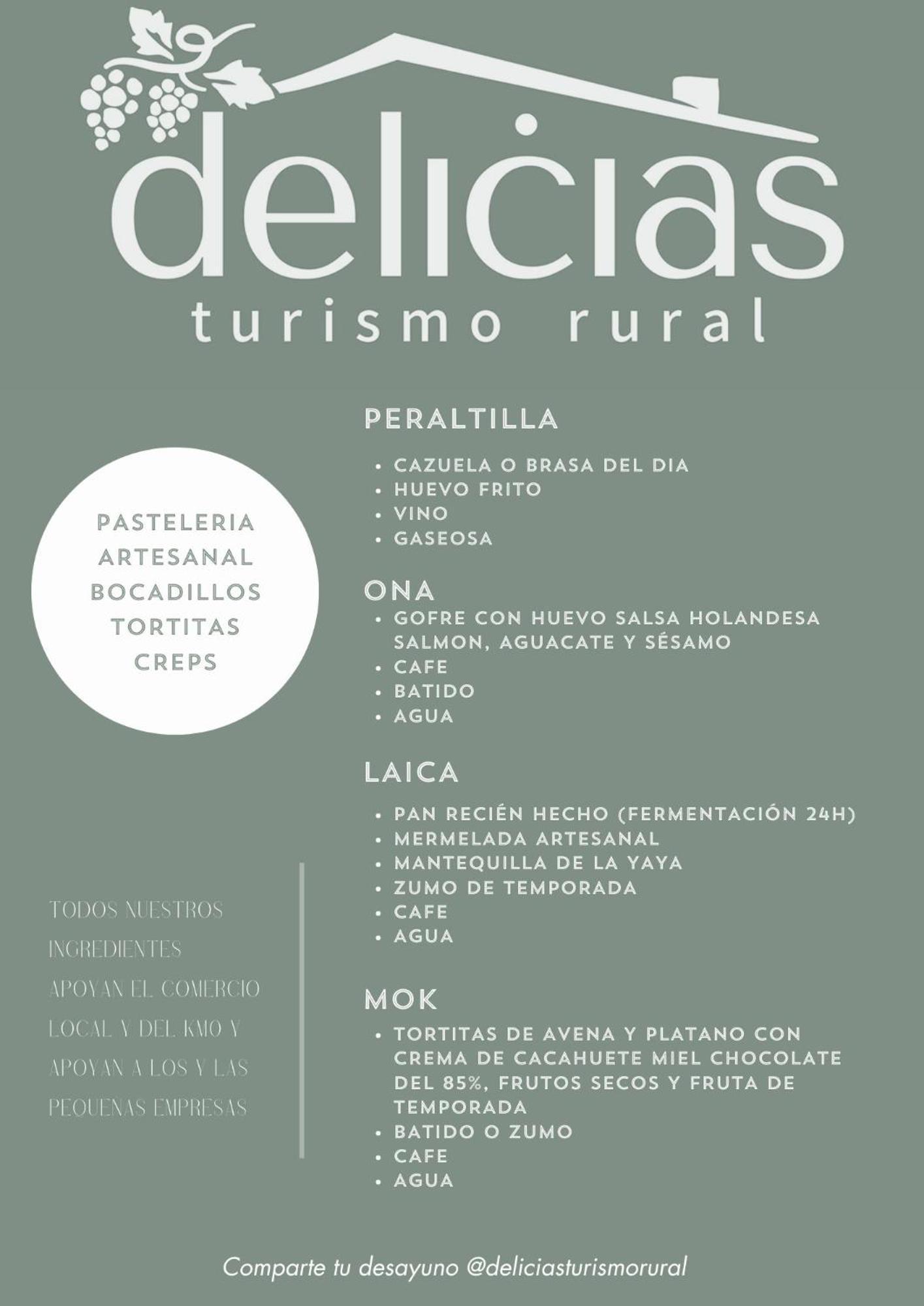 Delicias Hotel Peraltilla Bagian luar foto